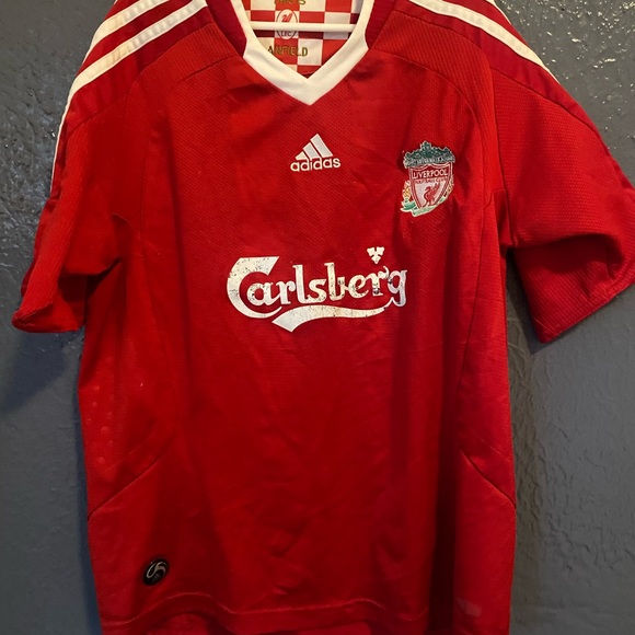 Liverpool FC 2008/09 Home YOUTH jersey - Picture 1 of 6